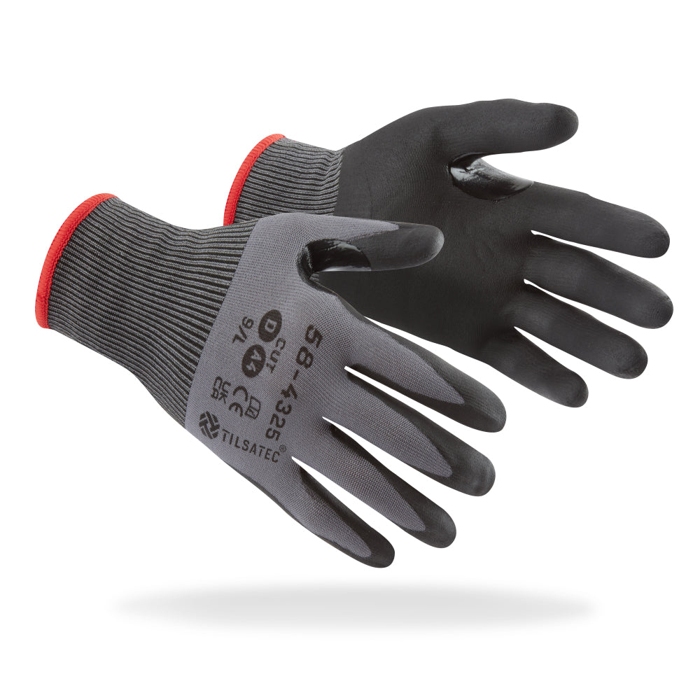 Comfort+ Medium Weight Cut Level A4 Glove with a Microfoam Nitrile
