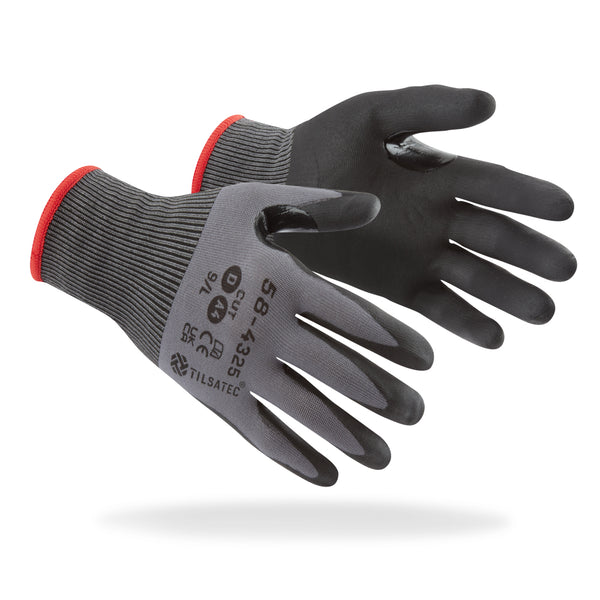Comfort+ Medium Weight Cut Level A4 Glove with a Microfoam Nitrile